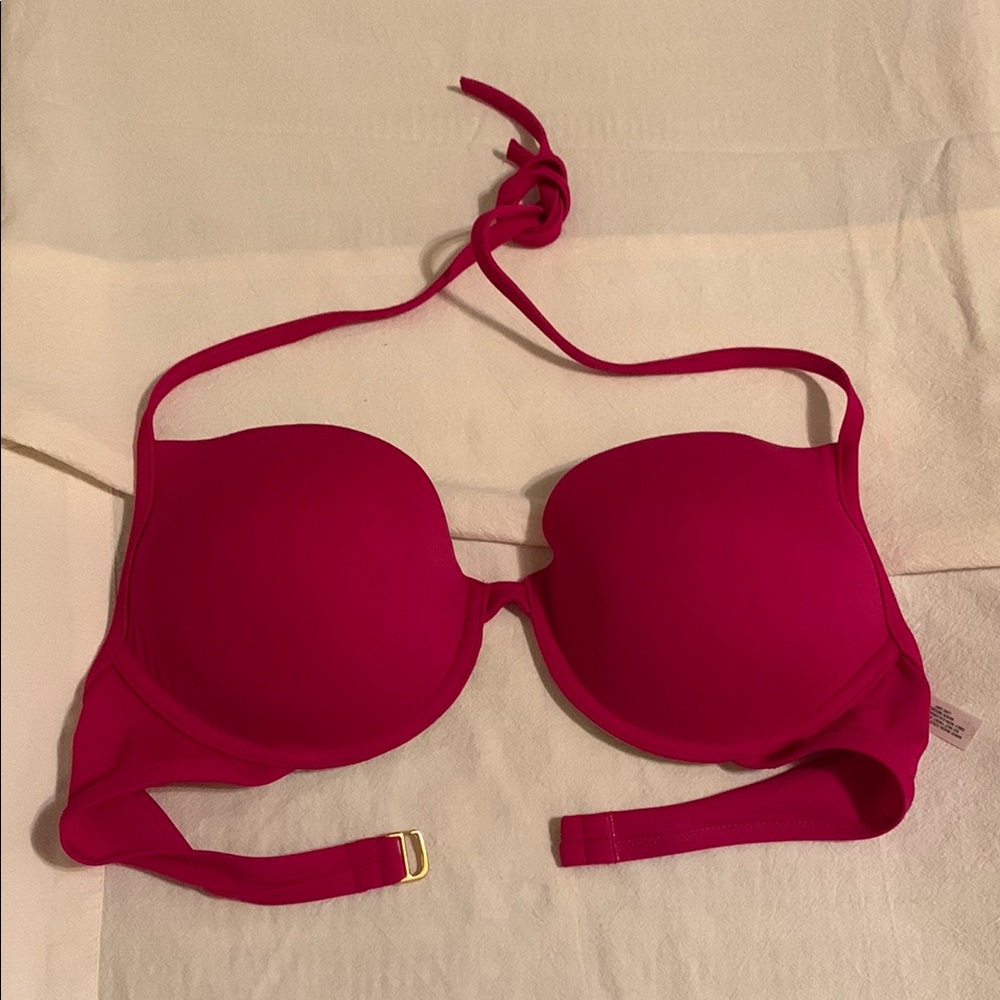 Vibrant Pink Bikini Top